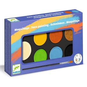 Farby do malowania twarzy NATURE - 6 kol DJ09230