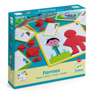 Gra eduludo układanie z figur geometr. DJ08300