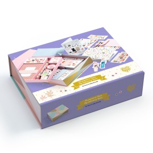 Kuferek z zestawem papierniczym TINOU DD03501