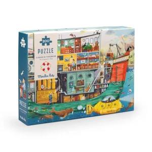 Puzzle tekturowe STATEK 200 elem. LE JARDIN 712446