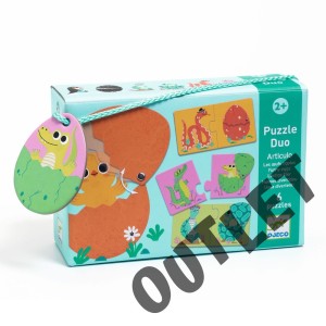 OUTLET Puzzle duo ZABAWNE JAJKA DJ08193
