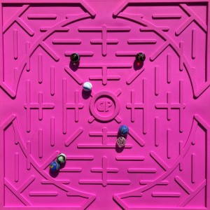 Mata do gry w kulki GAME PLAK' COSMOS ROSE