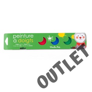 OUTLET Farby do malowania palcami 6 kol.  661615
