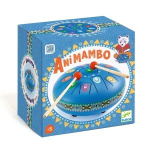 Bębenek językowy NIEBIESKI duży DJ06040