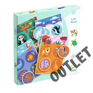 OUTLET Gra LOTO ZWIERZĘTA ŚWIATA DJ01615