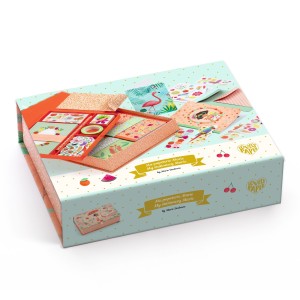 Kuferek z zestawem papierniczym MARIE  DD03503