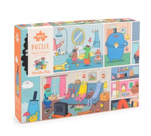 Puzzle DOM 500 elementów LES SCHMOUKS 716619