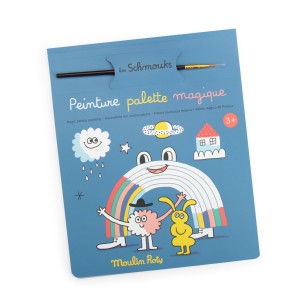 Malowanie z paletą farb LES SCHMOUKS 716614