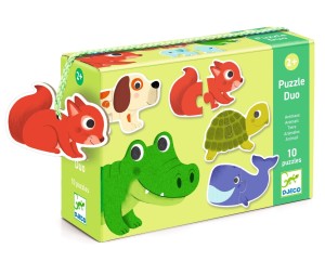 Puzzle duo ZWIERZĄTKA DJ08147