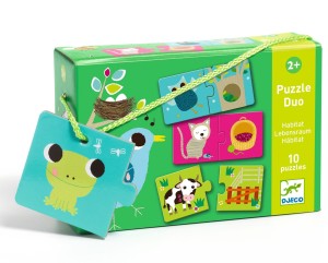 Puzzle duo ZWIERZĄTKA DJ08164