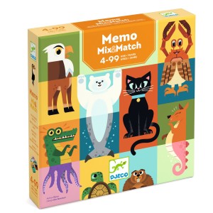 Gra logiczna MEMO MIX&MATCH DJ00828