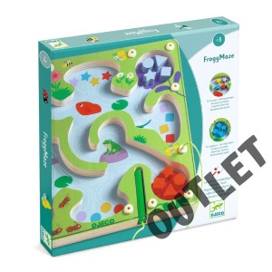 OUTLET Magnet. drewn. labirynt FrogyMaze DJ01614