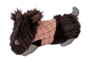Maskota brązowy pies OSKAR 30 cm 710545