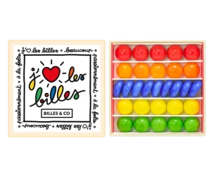 Szklane kulki J'AIME LES BILLES MINIBOX-43