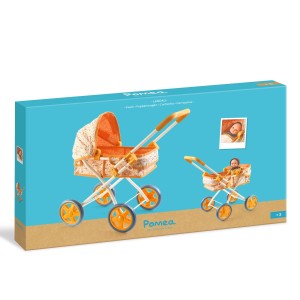 Wózek gondola dla lalek KOLEKCJA POMEA DJ07786