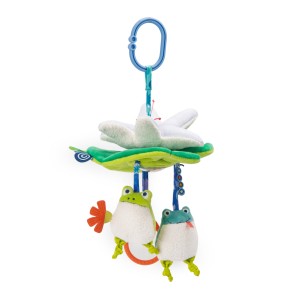 Zawieszka interakt. LILIE Z ŻABKAMI H27 cm 689087