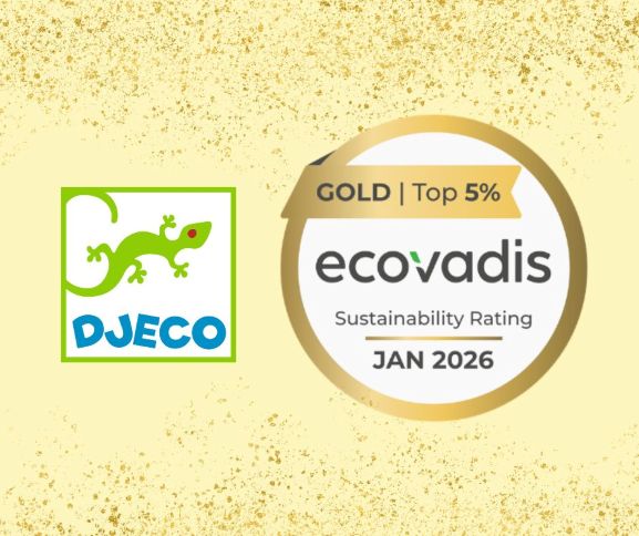 Złoty medal EcoVadis dla Djeco!